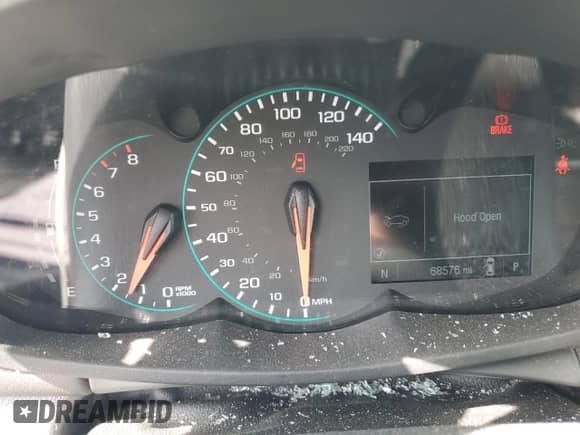 2021 Chevrolet Trax LT with VIN KL7CJLSB6MB334146, listed as a Copart auction lot 84420345 with 68,576 mi miles and Salvage title. Bid and sale history available at DreamBid. Image 9.