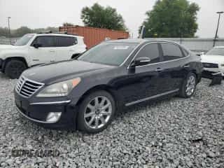 2011 Hyundai Equus Signature с VIN KMHGH4JF6BU041550, выставлен на аукционе Copart как лот 50224995 с пробегом Не указан миль и Списание • Salvage title. История ставок и продаж доступна на DreamBid. Изображение 1.