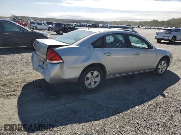 2008 Chevrolet Impala LT z VIN 2G1WT58KX81238032, wystawiony jako Copart lot #85497965 z przebiegiem 292 810 mil mil oraz Szkoda całkowita • Salvage title. Historia ofert i sprzedaży dostępna na DreamBid. Obrazek 3.