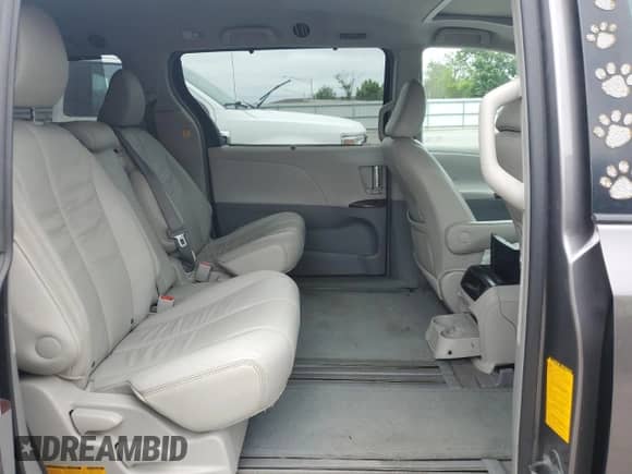 2011 Toyota Sienna XLE AAS with VIN 5TDYK3DCXBS107589, listed as a Copart auction lot 59540615 with 211,868 mi miles and Salvage title. Bid and sale history available at DreamBid. Image 11.
