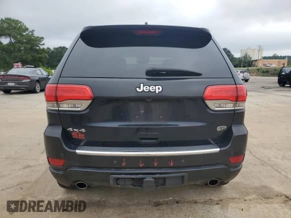 2017 Jeep Grand Cherokee Overland with VIN 1C4RJFCG8HC940430, listed as a Copart auction lot 68780995 with 150,371 mi miles and Salvage title. Bid and sale history available at DreamBid. Image 6.