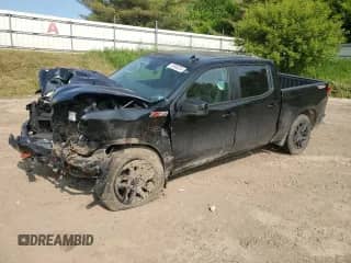 2025 Chevrolet Silverado 1500 с VIN 3GCUKFE84SG264818, выставлен на аукционе Copart как лот 59008285 с пробегом 3 694 миль миль и Списание • Salvage title. История ставок и продаж доступна на DreamBid. Изображение 1.