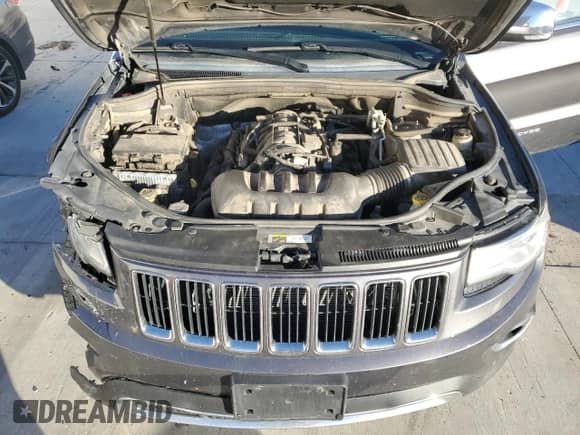 2014 Jeep Grand Cherokee Limited с VIN 1C4RJFBT5EC151632, выставлен на аукционе Copart как лот 84994665 с пробегом 133 242 миль миль и Списание • Salvage title. История ставок и продаж доступна на DreamBid. Изображение 12.