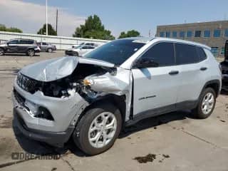2024 Jeep Compass Sport with VIN 3C4NJDAN3RT146364, listed as a Copart auction lot 66724265 with 11,331 mi miles and Clean title. Bid and sale history available at DreamBid. Image 1.