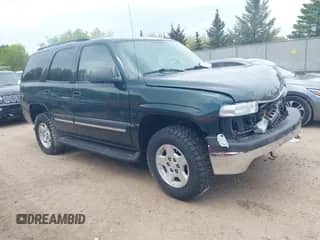 2004 Chevrolet Tahoe LS with VIN 1GNEK13Z14J281216, listed as a IAAI auction lot 42198436 with Not provided miles and . Bid and sale history available at DreamBid. Image 1.