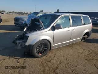 2019 Dodge Grand Caravan GT with VIN 2C4RDGEG6KR682367, listed as a Copart auction lot 80616015 with 60,813 mi miles and Clean title. Bid and sale history available at DreamBid. Image 1.