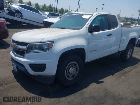 2018 Chevrolet Colorado 2WD Work Truck with VIN 1GCHSBEA6J1140043, listed as a IAAI auction lot 42952974 with 131,712 mi miles and . Bid and sale history available at DreamBid. Image 2.