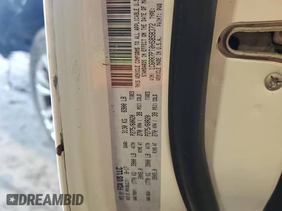 2017 Ram 1500 Limited z VIN 1C6RR7PT0HS858372, wystawiony jako Copart lot #43510845 z przebiegiem 135 415 mil mil oraz Szkoda całkowita • Salvage title. Historia ofert i sprzedaży dostępna na DreamBid. Obrazek 14.