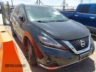 2021 Nissan Murano SV с VIN 5N1AZ2BJ5MC136426, выставлен на аукционе IAAI как лот 42151422 с пробегом 67 002 миль миль и . История ставок и продаж доступна на DreamBid. Изображение 1.