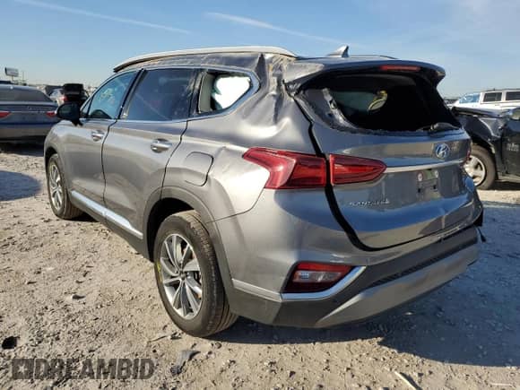 2020 Hyundai Santa Fe SEL with VIN 5NMS3CAD2LH145970, listed as a Copart auction lot 64923902 with 15,713 mi miles and . Bid and sale history available at DreamBid. Image 3.