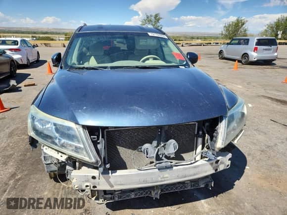 2014 Nissan Pathfinder SL z VIN 5N1AR2MN7EC670349, wystawiony jako Copart lot #72102865 z przebiegiem 181 593 mil mil oraz Szkoda całkowita • Salvage title. Historia ofert i sprzedaży dostępna na DreamBid. Obrazek 5.