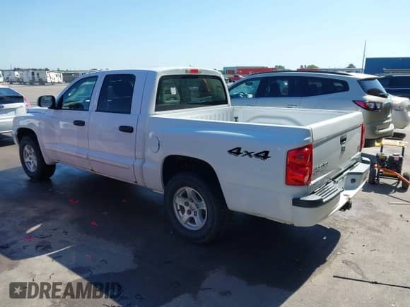 2005 Dodge Dakota SLT with VIN 1D7HW48N75S263077, listed as a IAAI auction lot 42537856 with 182,479 mi miles and . Bid and sale history available at DreamBid. Image 3.