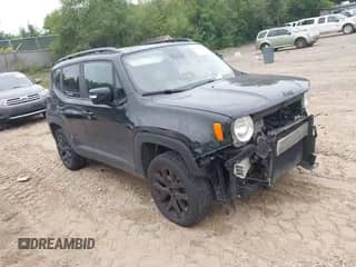 2017 Jeep Renegade Latitude with VIN ZACCJBBB2HPF21604, listed as a IAAI auction lot 43020478 with 156,675 mi miles and . Bid and sale history available at DreamBid. Image 1.