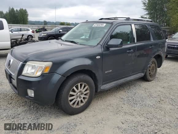 2008 Mercury Mariner Premier with VIN 4M2CU97118KJ01000, listed as a Copart auction lot 67403295 with 209,274 mi miles and Salvage title. Bid and sale history available at DreamBid. Image 1.