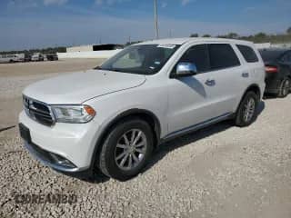 2016 Dodge Durango SXT z VIN 1C4RDHAGXGC467151, wystawiony jako Copart lot #86260045 z przebiegiem 113 975 mil mil oraz Czysty tytuł • Clean title. Historia ofert i sprzedaży dostępna na DreamBid. Obrazek 1.
