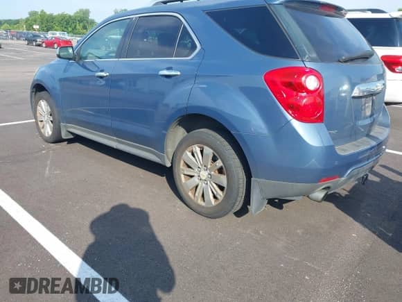 2011 Chevrolet Equinox 2LT with VIN 2CNFLPE52B6222334, listed as a IAAI auction lot 42589045 with 204,570 mi miles and . Bid and sale history available at DreamBid. Image 3.