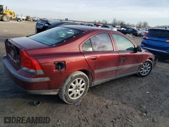 2001 Volvo S60 с VIN YV1RS61R512081241, выставлен на аукционе Copart как лот 43584055 с пробегом 115 211 миль миль и Списание • Salvage title. История ставок и продаж доступна на DreamBid. Изображение 3.