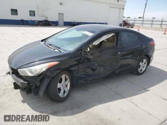2011 Hyundai Elantra GLS z VIN KMHDH4AE0BU101672, wystawiony jako Copart lot #69135035 z przebiegiem Nie podano mil oraz Szkoda całkowita • Salvage title. Historia ofert i sprzedaży dostępna na DreamBid. Obrazek 1.