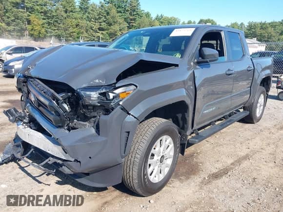 2024 Toyota Tacoma TRD Off Road с VIN 3TMLB5JN2RM081933, выставлен на аукционе IAAI как лот 43173729 с пробегом 10 704 миль миль и . История ставок и продаж доступна на DreamBid. Изображение 2.