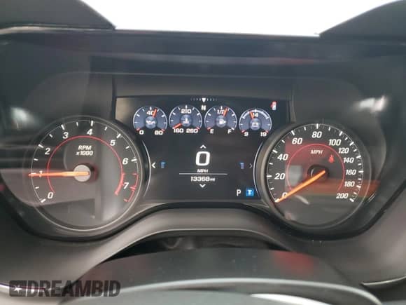 2024 Chevrolet Camaro 2SS z VIN 1G1FH3D79R0119618, wystawiony jako Copart lot #67778825 z przebiegiem 13 368 mil mil oraz Szkoda całkowita • Salvage title. Historia ofert i sprzedaży dostępna na DreamBid. Obrazek 9.