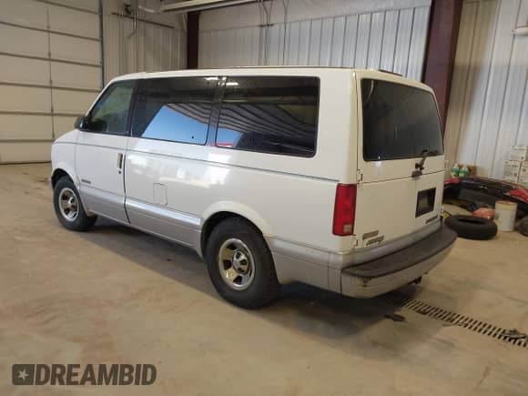 1999 Chevrolet Astro z VIN 1GNDM19W9XB138046, wystawiony jako IAAI lot #42493817 z przebiegiem 187 616 mil mil oraz . Historia ofert i sprzedaży dostępna na DreamBid. Obrazek 3.