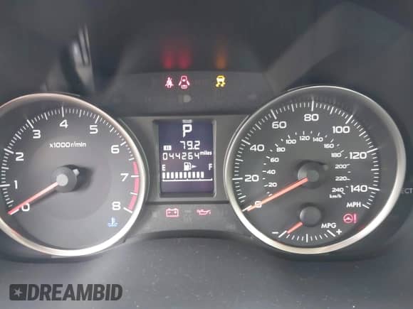 2016 Subaru Impreza Premium z VIN JF1GJAB64GH010521, wystawiony jako IAAI lot #43256482 z przebiegiem 44 264 mil mil oraz . Historia ofert i sprzedaży dostępna na DreamBid. Obrazek 7.