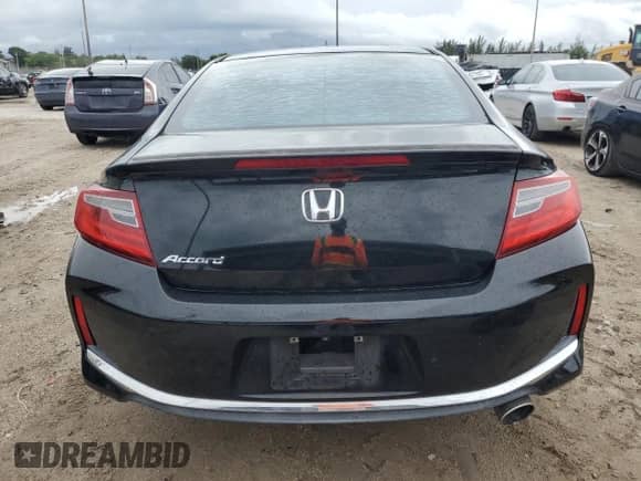 2017 Honda Accord LX-S with VIN 1HGCT1B36HA007530, listed as a Copart auction lot 59439705 with 37,433 mi miles and Salvage title. Bid and sale history available at DreamBid. Image 6.