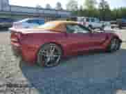 2014 Chevrolet Corvette Z51 3LT with VIN 1G1YM3D70E5121985, listed as a Copart auction lot 66777055 with 41,112 mi miles and Salvage title. Bid and sale history available at DreamBid. Image 3.