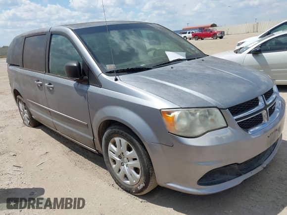 2013 Dodge Grand Caravan SE with VIN 2C4RDGBG8DR810230, listed as a IAAI auction lot 43236362 with 81,273 mi miles and . Bid and sale history available at DreamBid. Image 1.