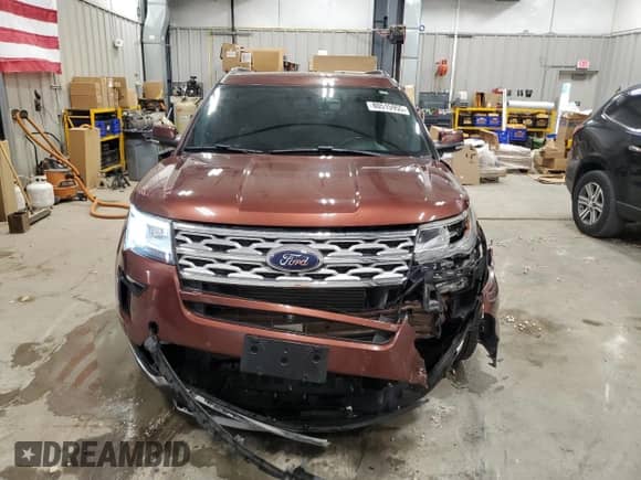 2018 Ford Explorer Limited z VIN 1FM5K8F81JGB78970, wystawiony jako Copart lot #80515955 z przebiegiem 87 742 mil mil oraz Szkoda całkowita • Salvage title. Historia ofert i sprzedaży dostępna na DreamBid. Obrazek 5.