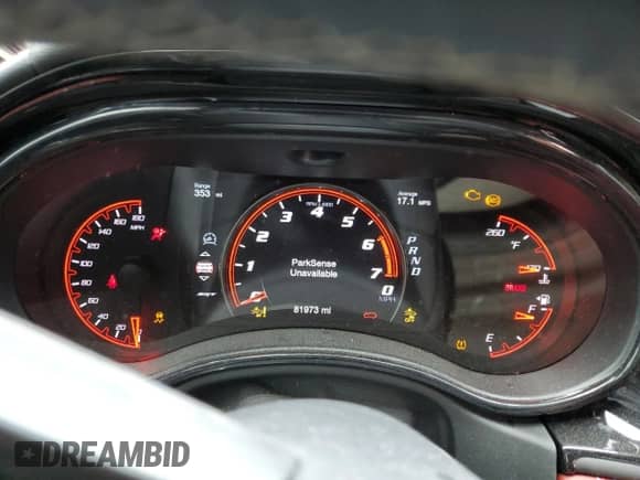 2021 Dodge Durango SRT 392 z VIN 1C4SDJGJ7MC610080, wystawiony jako Copart lot #50428415 z przebiegiem 81 973 mil mil oraz Szkoda całkowita • Salvage title. Historia ofert i sprzedaży dostępna na DreamBid. Obrazek 9.