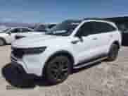 2021 Kia Sorento SX Prestige X-Line with VIN 5XYRKDLF2MG040900, listed as a Copart auction lot 59399485 with 51,681 mi miles and Salvage title. Bid and sale history available at DreamBid. Image 1.