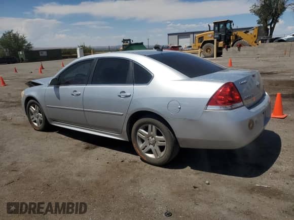 2011 Chevrolet Impala LT Retail with VIN 2G1WB5EK1B1254182, listed as a Copart auction lot 68217955 with 148,338 mi miles and Salvage title. Bid and sale history available at DreamBid. Image 2.