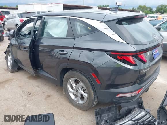 2023 Hyundai Tucson SE with VIN 5NMJA3AE0PH277772, listed as a IAAI auction lot 42901862 with 15,014 mi miles and . Bid and sale history available at DreamBid. Image 3.