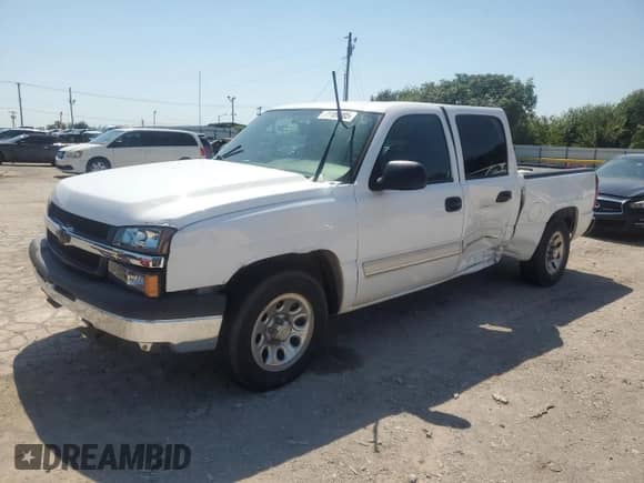 2007 Chevrolet Silverado 1500 LS with VIN 2GCEC13V571125360, listed as a Copart auction lot 71187005 with Not provided miles and Salvage title. Bid and sale history available at DreamBid. Image 1.