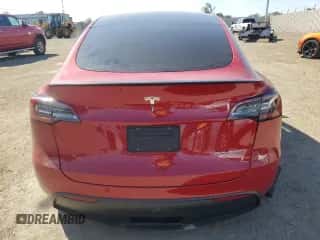 2022 Tesla Model Y Performance with VIN 7SAYGDEF1NF518987, listed as a Copart auction lot 65483854 with 26,418 mi miles and Salvage title. Bid and sale history available at DreamBid. Image 6.