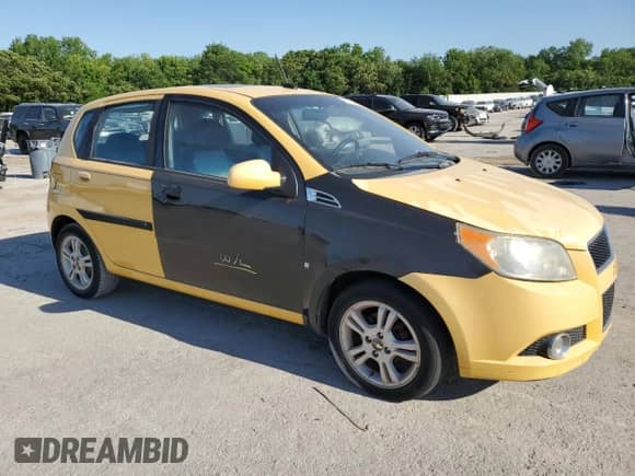 2010 Chevrolet Aveo 2LT with VIN KL1TG6DEXAB133847, listed as a Copart auction lot 56783285 with 120,120 mi miles and Salvage title. Bid and sale history available at DreamBid. Image 4.