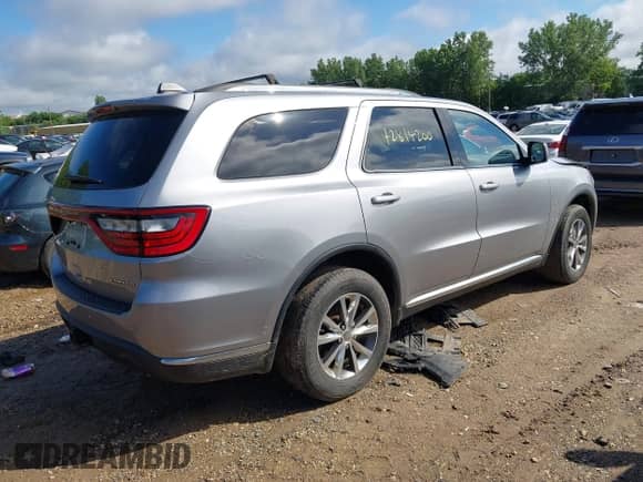2016 Dodge Durango Limited with VIN 1C4RDJDG4GC397729, listed as a IAAI auction lot 42814200 with 230,731 mi miles and . Bid and sale history available at DreamBid. Image 4.