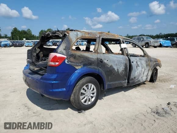 2012 Dodge Journey American Value с VIN 3C4PDCAB3CT241658, выставлен на аукционе Copart как лот 62535935 с пробегом Не указан миль и На запчасти • Non repairable. История ставок и продаж доступна на DreamBid. Изображение 3.