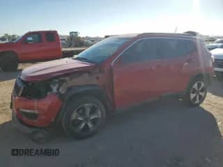 2017 Jeep Compass Latitude с VIN 3C4NJDBB9HT640294, выставлен на аукционе Copart как лот 87308905 с пробегом 102 308 миль миль и Списание • Salvage title. История ставок и продаж доступна на DreamBid. Изображение 1.