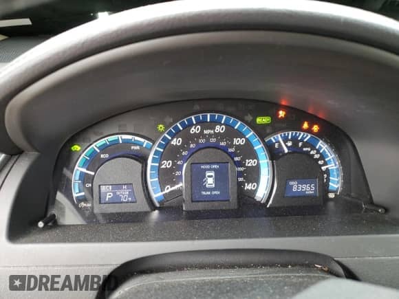 2013 Toyota Camry XLE with VIN 4T1BD1FK5DU068011, listed as a Copart auction lot 83966245 with 83,965 mi miles and Salvage title. Bid and sale history available at DreamBid. Image 9.