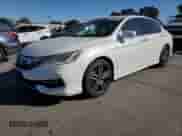 2016 Honda Accord Touring with VIN 1HGCR3F90GA035931, listed as a Copart auction lot 85592585 with 22,265 mi miles and Salvage title. Bid and sale history available at DreamBid. Image 1.