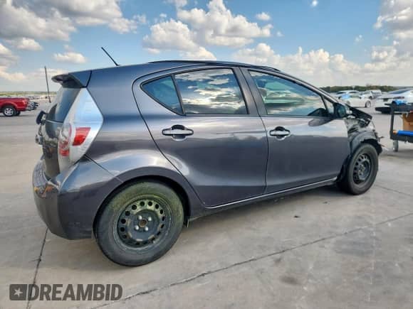 2013 Toyota Prius Two with VIN JTDKDTB3XD1555950, listed as a Copart auction lot 85480265 with Not provided miles and Salvage title. Bid and sale history available at DreamBid. Image 3.