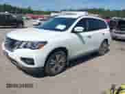 2017 Nissan Pathfinder S with VIN 5N1DR2MN2HC611243, listed as a IAAI auction lot 43197733 with 88,874 mi miles and . Bid and sale history available at DreamBid. Image 2.
