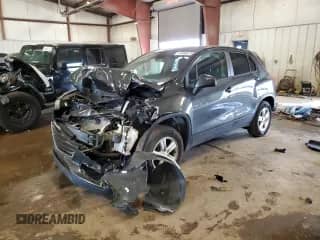2020 Chevrolet Trax LS with VIN 3GNCJNSB8LL190361, listed as a Copart auction lot 64988875 with 62,521 mi miles and Non repairable. Bid and sale history available at DreamBid. Image 1.