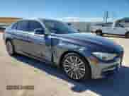 2013 BMW 3 Series 328i xDrive with VIN WBA3B3C58DF542219, listed as a Copart auction lot 82216285 with 114,489 mi miles and Salvage title. Bid and sale history available at DreamBid. Image 4.