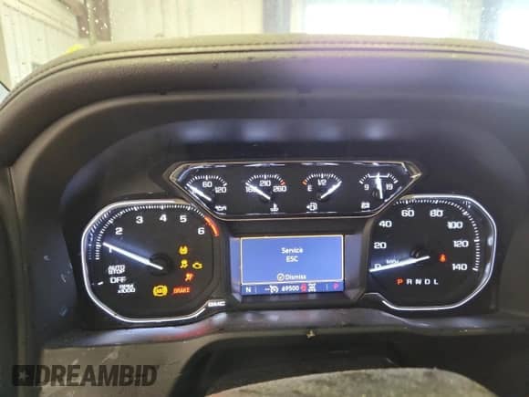 2021 GMC Sierra 1500 Elevation с VIN 1GTR9CEK3MZ293869, выставлен на аукционе Copart как лот 71060695 с пробегом 69 500 миль миль и Списание • Salvage title. История ставок и продаж доступна на DreamBid. Изображение 9.