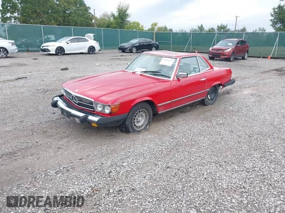 1982 Mercedes-Benz 380 SL with VIN WDBBA45A5CB016233, listed as a IAAI auction lot 43131975 with 132,698 mi miles and . Bid and sale history available at DreamBid. Image 2.