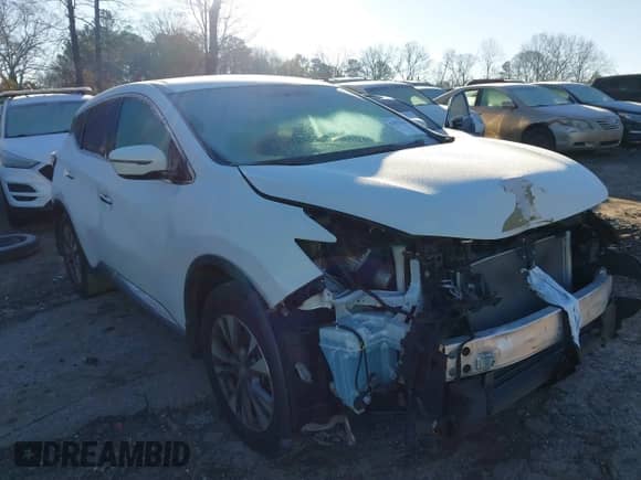 2016 Nissan Murano SL with VIN 5N1AZ2MG9GN100507, listed as a IAAI auction lot 41555046 with 88,199 mi miles and . Bid and sale history available at DreamBid. Image 1.