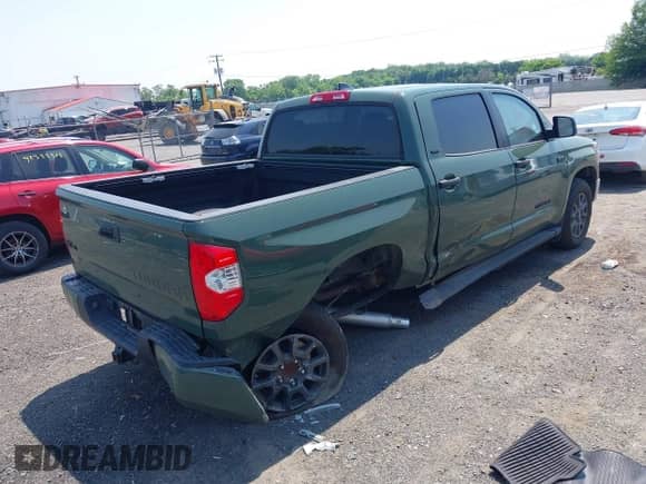 2021 Toyota Tundra SR5 with VIN 5TFDY5F19MX023796, listed as a IAAI auction lot 42423231 with 59,149 mi miles and . Bid and sale history available at DreamBid. Image 4.